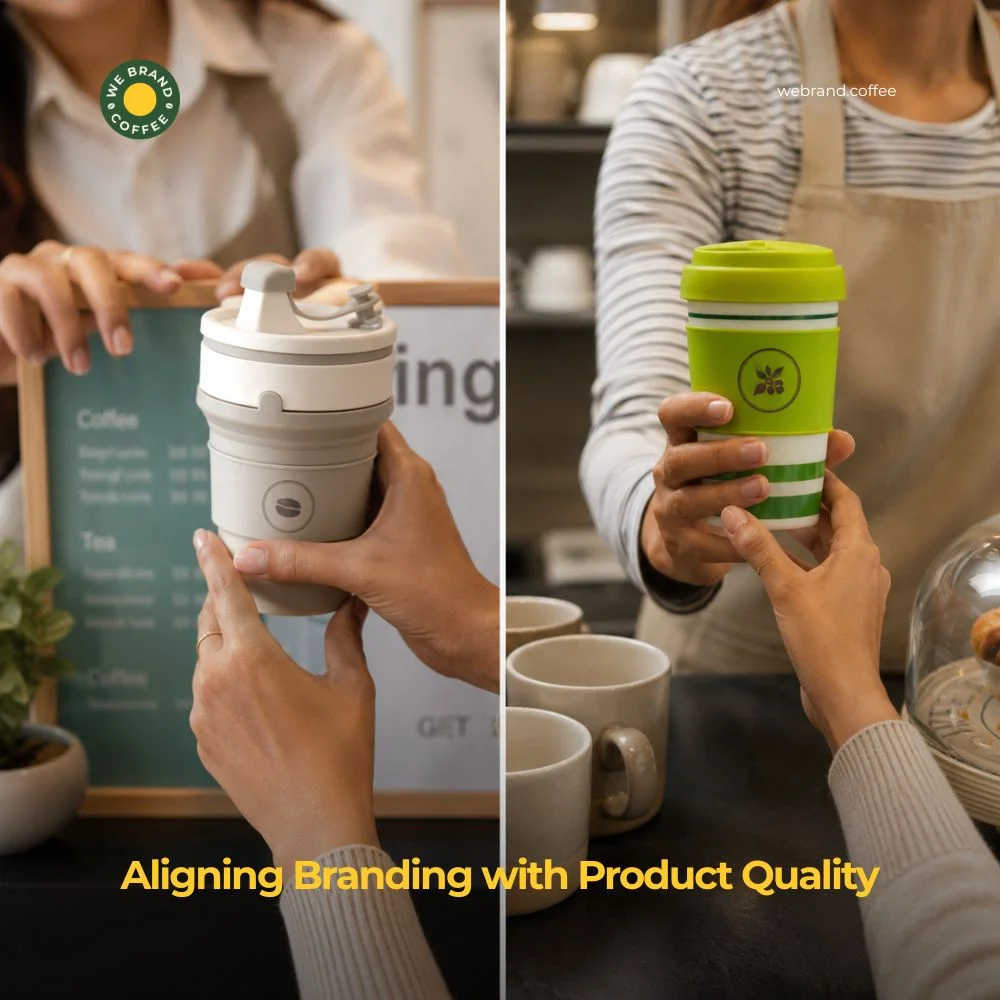 Coffee shop branding